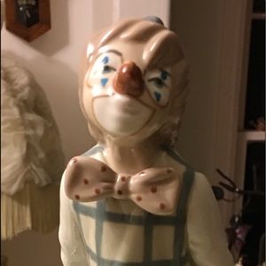 Vintage Casades porcelain clown